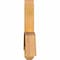 Ekena Millwork Bellingham Rough Sawn Timber Gable Bracket, Western Red Cedar, 60"W x 22"H x 4"D x 6"F, 9/12 Pitch GBW060X22X0406BEL00RWR - alternate 5